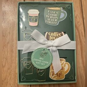 NIB. COFFEE LOVER GIFT SET STATIONERY